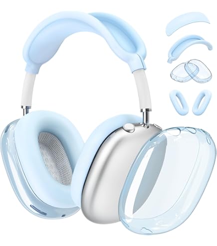 Airpods Max SKYBLUE(ケース付き) Apple® Airpod Max Case - Frosted Matte Solid Light Blue - Shop Sonix